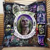 Beetlejuice Collage Quilt DUP with Quotes, Bed Set Twin