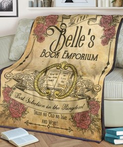 Belles Book Emporium Best Seller Fleece Blanket - Premium Comfy Sofa Throw Blanket Gift