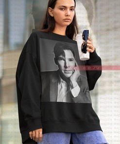 Benedict Cumberbatch Imitation Gift | Strange 90s Sweater for Movie Fans | Enigma Merch Sweatshirt