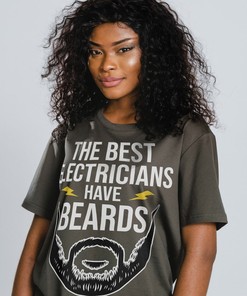 Best Electricians Have Beards Tee, Humorous Electrician Gift, Electrical Engineer Shirt, Electronics Hoodie