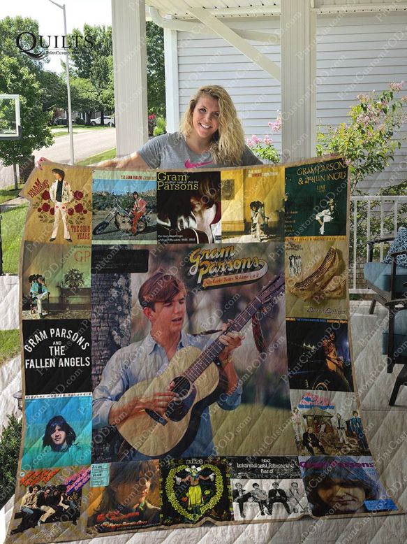 Best Gram Parsons For Fans Collection Quilt Bedding Set with Style