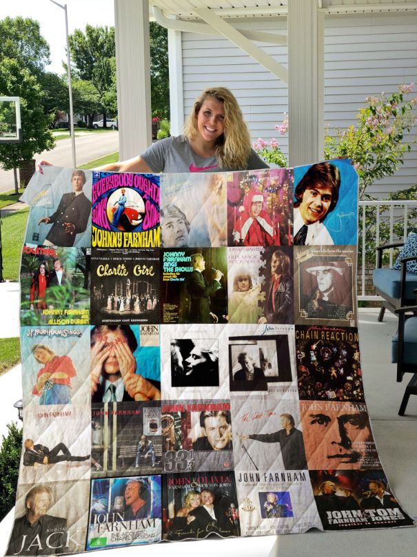 Best John Farnham Quilt Bedding Set for Music enthusiasts