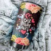 Best Mom Ever Deserves This Cool Flower Avalanche NHL Tumbler
