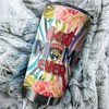Best Mom Ever Flower Florida Panthers NHL Tumbler - Personalized Gift Idea