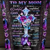 Best Mothers Day Ideas for Mom- You Are My Confidant Fleece Quilt Bedding Set.