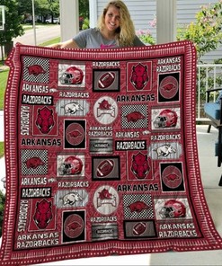 Best NCAA Arkansas Razorbacks Combined Loved Quilt Bedding Set