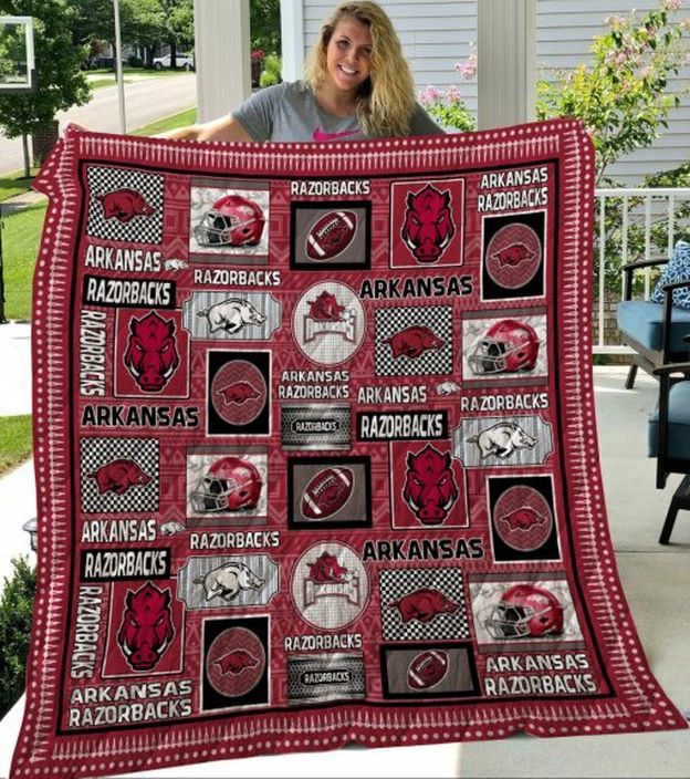 Best NCAA Arkansas Razorbacks Combined Loved Quilt Bedding Set