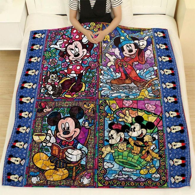 Best Quilt Blanket for Fans of Mickey Mouse - Soft and Snuggly