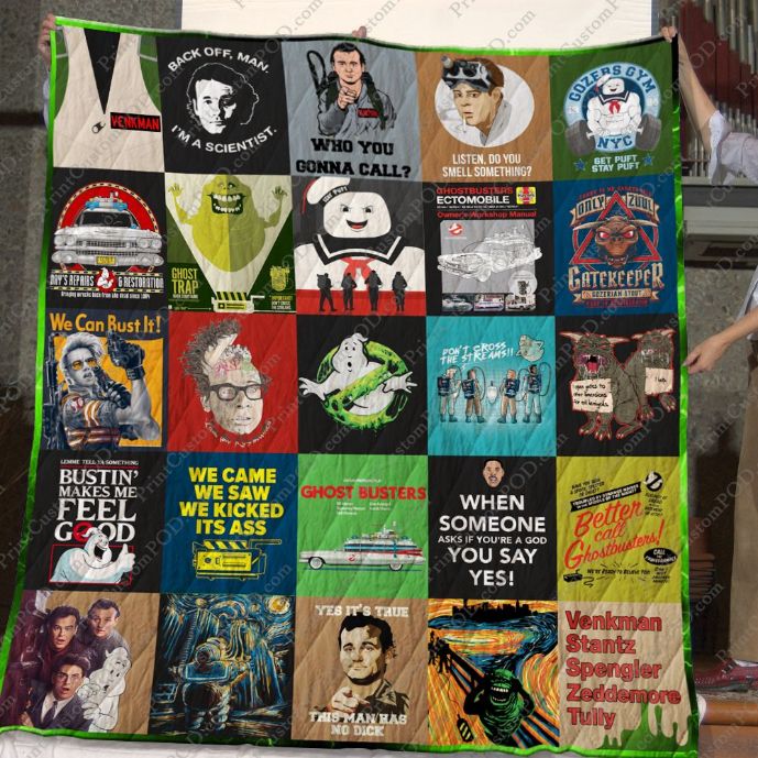 Better Call Ghostbusters Inspired Better Call Saul Collection Quilt Blanket with Humorous Design