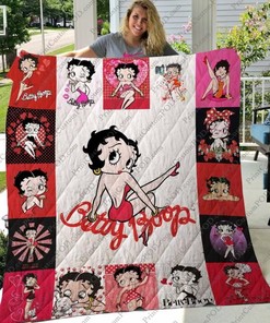 Betty Boop Cute Quilt Bedding Set DUP for Fans