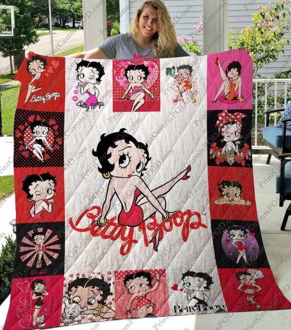 Betty Boop Cute Quilt Bedding Set DUP for Fans