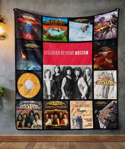 Beyond Boston (Band) Album Quilt Blanket Bed Set for Fans