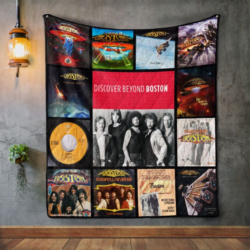 Beyond Boston (Band) Album Quilt Blanket Bed Set for Fans