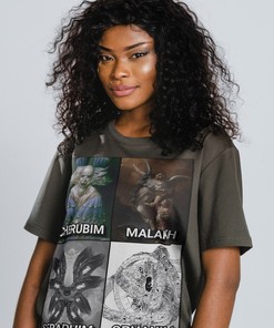 Biblical Angel True Form Unisex Tee - Seraphim and Ophanim Shirts, Heavenly Angels Tshirt