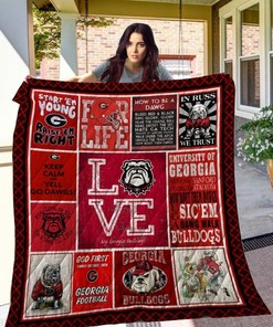 Big Love Ncaa Quilt Blanket for Girls