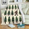 Bigfoot 2 Premium Comfy Sofa Throw Blanket for Cryptid Enthusiasts