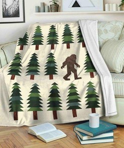 Bigfoot 2 Premium Comfy Sofa Throw Blanket for Cryptid Enthusiasts