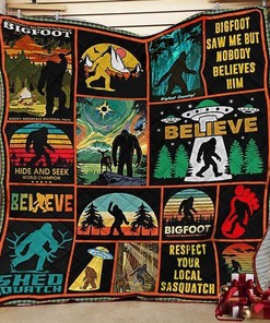 Bigfoot CL01110043MDQ Quilt Blanket - Great for Outdoors Lovers
