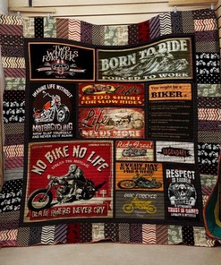 Biker 190223006 Quilt Bedding Set for Motorcycle Riders and Enthusiasts