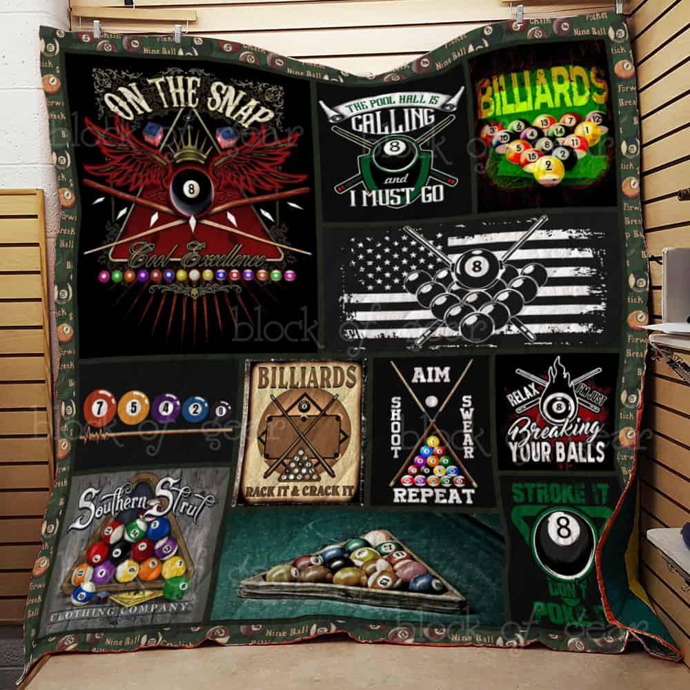 Billiards Quilt TH617 with Keywords