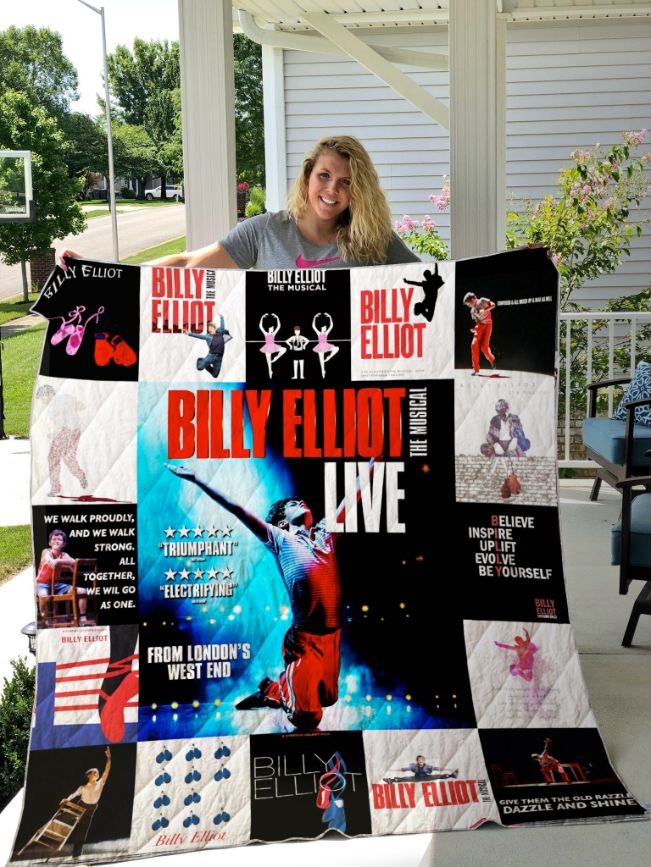 Billy Elliot The Musical Collected Quilt Blanket with Full Size Quilt Bed Set