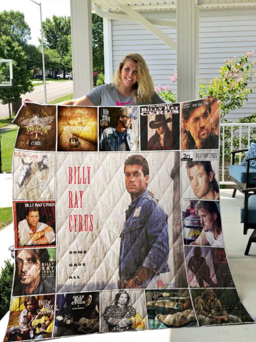 Billy Ray Cyrus Quilt Blanket 01280 for Country Music Fans