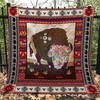 Bison American Quilt Blanket for Boys with Bed Set Twin