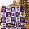 Bl Lsut Dn Louisiana State University Tigers Quilt Bedding Set