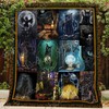 Black Cat Soul Quilt Blanket - KC1507 - A Beautiful Quilt Bedding Set for the Lovers of Black Cats.