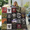 Black Label Society Ver 25 Albums Quilt Blanket - Ideal for Fans of Hard Rock Music