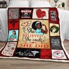 Black Nurse THH974 Sofa Blanket with Quotes, Cute Bed Set