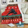 Black Panther Avengers Marvel Christmas Fleece Blanket for Superhero Fans