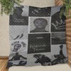 Black Panther Gift, Black Panther Black Power Wakanda Forever Quilt Blanket for Fans of Black Panther