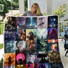 Blade Runner 0464 Quilt Blanket with Full Size Quilt Bed Set