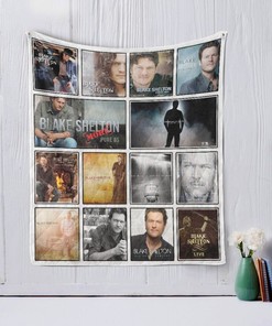 Blake Shelton Live Collection Quilt Blanket - Perfect Gifts for Country Music Fans