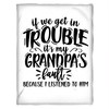 Blame it on Grandpa Quilt Bedding Set for Grandparents - A Cozy Gift for Your Loved Ones