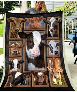 Blanket Cow Cute Cows for Kids