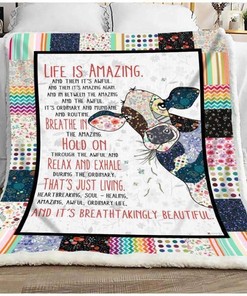 Blanket Cow Life Is Amazing DUP for Animal Lovers