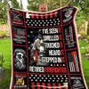Blanket Firefighter Retired Firefighter - Perfect Gift For Retired Firefighters