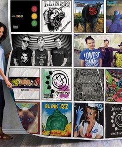 Blink-182 Best Album Quilt Bedding Set for Music Fans