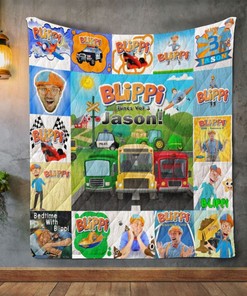 Blippi Jason Tunes Vol 3 Quilt Bedding Set for Kids/Teens