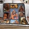 Bloodhound Dog Lovers Premium Comfy Sofa Throw Blanket with Quilt Bedding Set