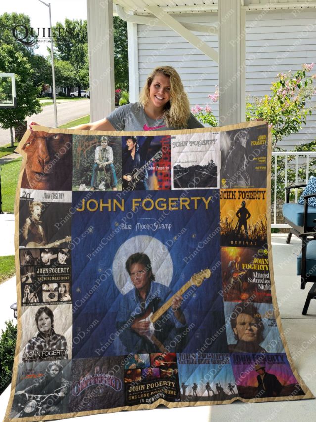 Blue Moon Swamp John Fogerty Fans Ver Collection Quilt Bedding Set