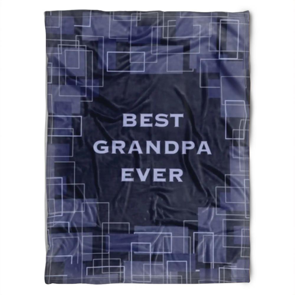 Blue Pattern Quilt Bedding Set for Grandparents - Stay Cozy and Feel Loved