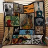 Blues And Jazz Lovers Rejoice With This Guitar Blues And Jazz Quilt Blanket