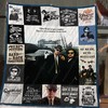 Blues Brothers T-Shirt Inspired Quilt Bedding Set for Music Fans