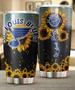Blues Fans Will Love This Sunflower NHL Tumbler