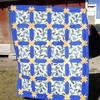 Bmx Pattern Quilt Blanket - Ride with Style for Extreme Sports Fans