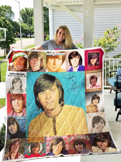 Bobby Sherman Quilt Blanket 01085 - Vintage Style Design