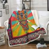 Boho Elephant Art Quilt Blanket - Premium Comfy Sofa Throw Blanket